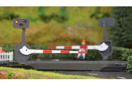 Level Crossing Barrier Set with Light & Sound Pair N Gauge